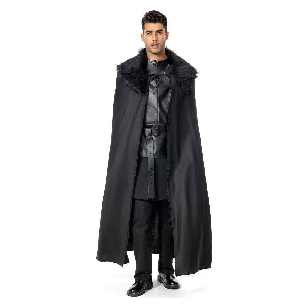 GoT Game of Thrones Jon Snow Night's Watch Outfit Cosplay Costume