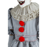 2017 IT Movie Pennywise The Clown Outfit Suit Halloween Cosplay Costume for Males Females