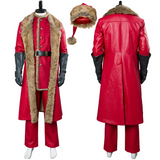 2018 Movie The Christmas Chronicles Santa Claus Outfit Cosplay Costume Halloween Carnival Suit