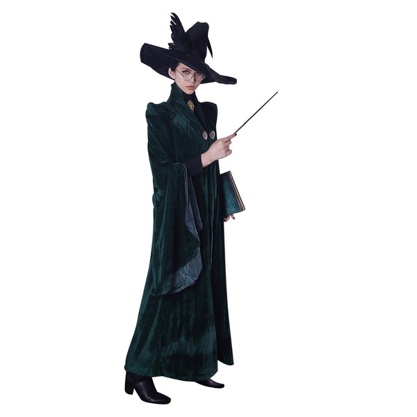 Harry potter Minerva McGonagall Cosplay Costume –