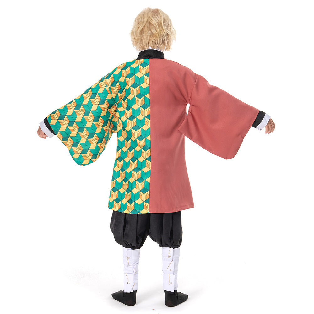 KNY Tomioka Giyuu Cosplay Costume For Kids Halloween Carnival Outfit