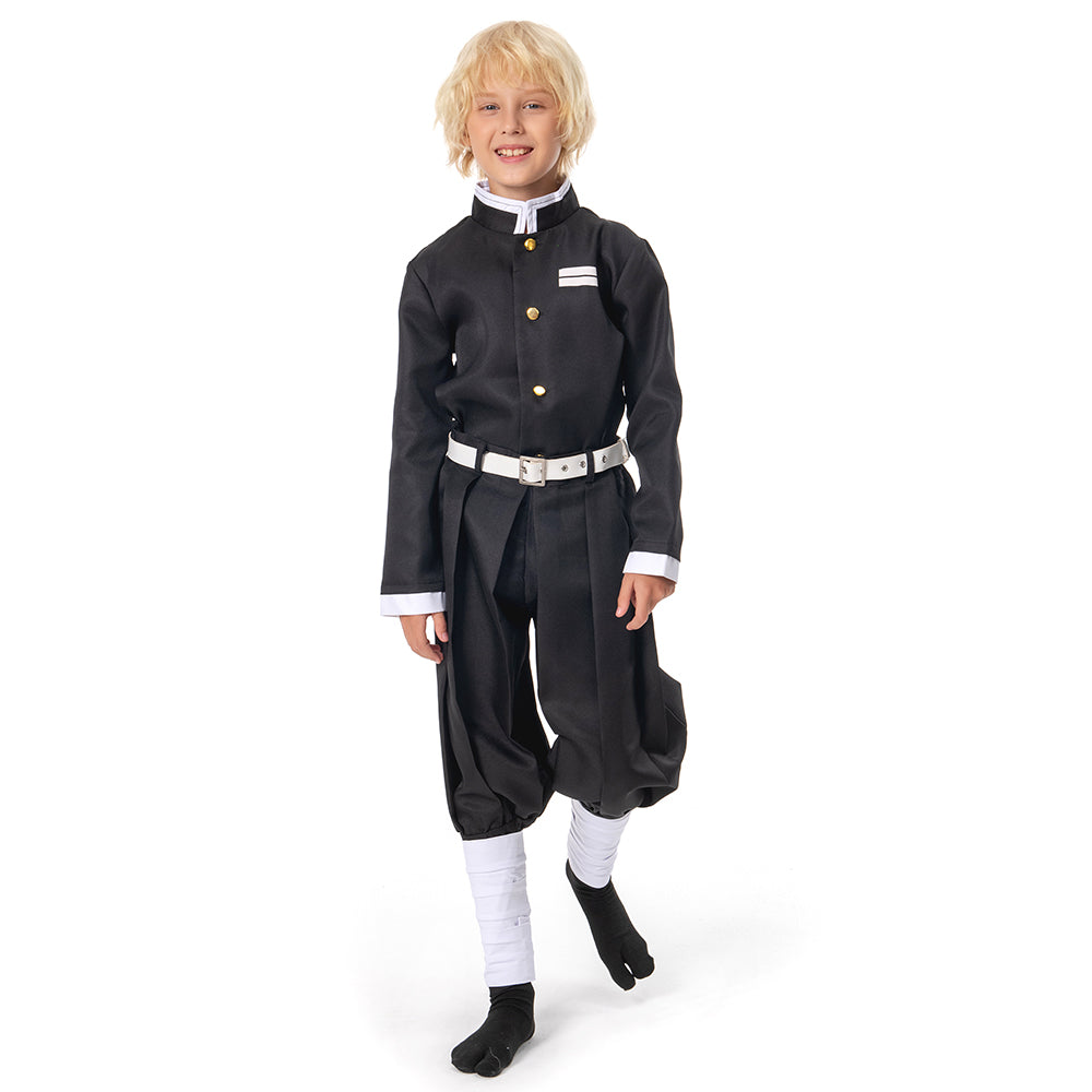 KNY Tomioka Giyuu Cosplay Costume For Kids Halloween Carnival Outfit