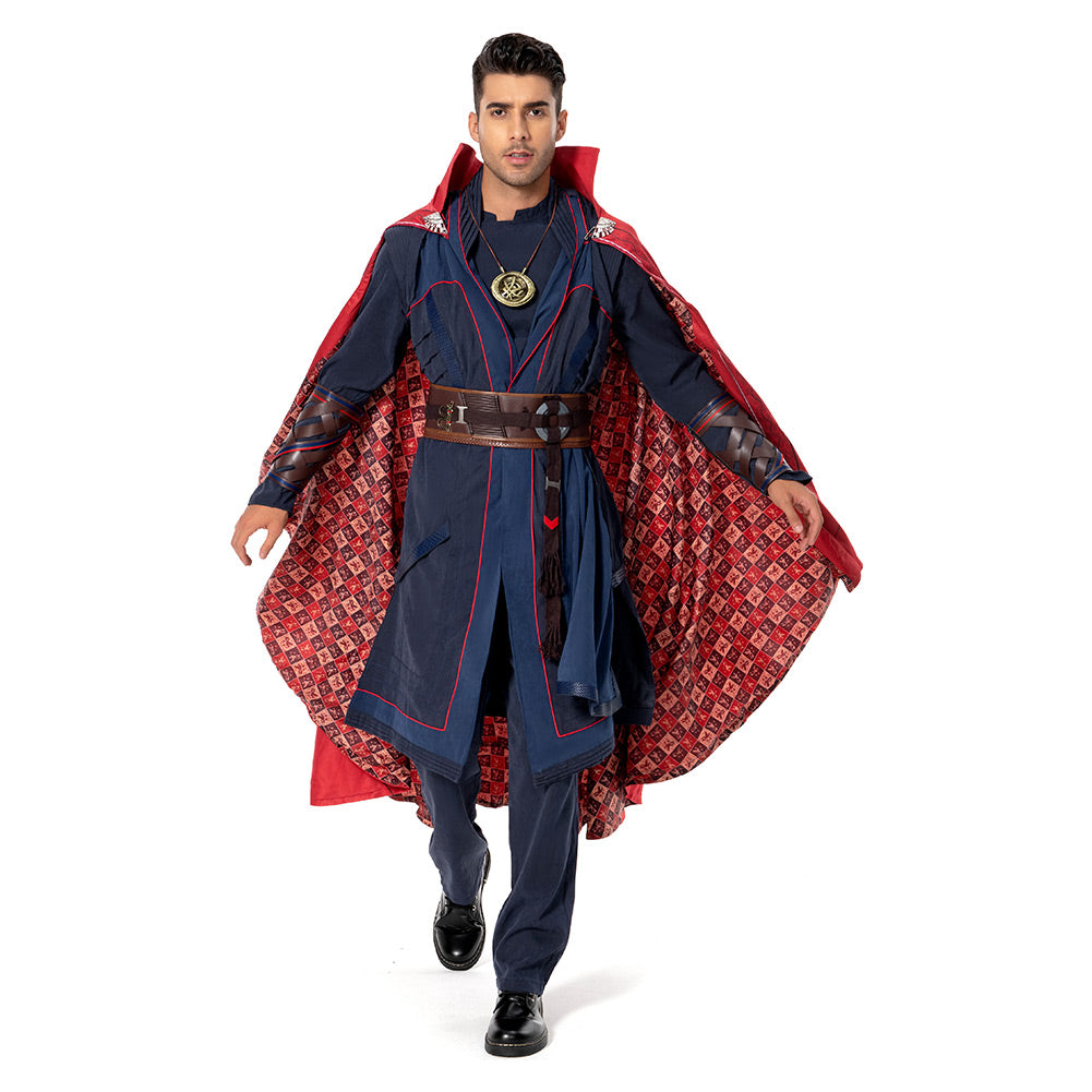 Dr Strange in the Multiverse of Madnes Doctor Strange Outfits Cosplay Costume Halloween Carnival Suit