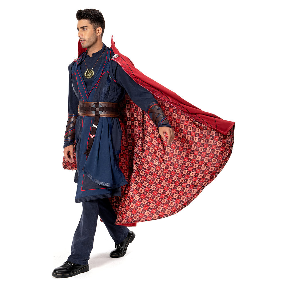Dr Strange in the Multiverse of Madnes Doctor Strange Outfits Cosplay Costume Halloween Carnival Suit