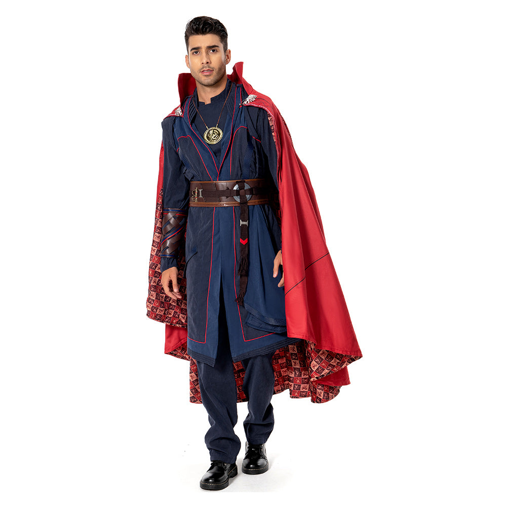 Dr Strange in the Multiverse of Madnes Doctor Strange Outfits Cosplay Costume Halloween Carnival Suit