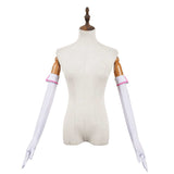 2.5 Dimensional Seduction Ririsa Amano White Sexy Lingerie Cosplay Costume Outfits