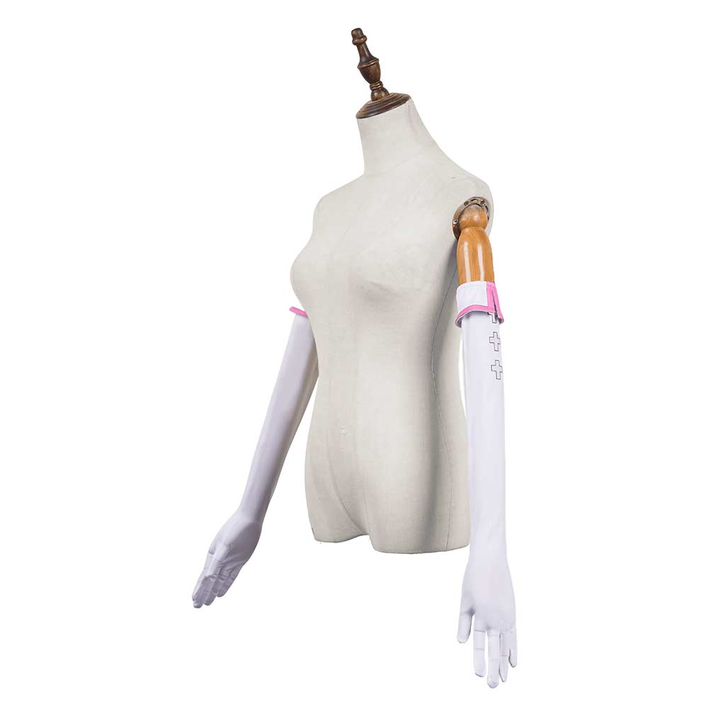 2.5 Dimensional Seduction Ririsa Amano White Sexy Lingerie Cosplay Costume Outfits