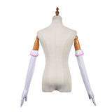 2.5 Dimensional Seduction Ririsa Amano White Sexy Lingerie Cosplay Costume Outfits