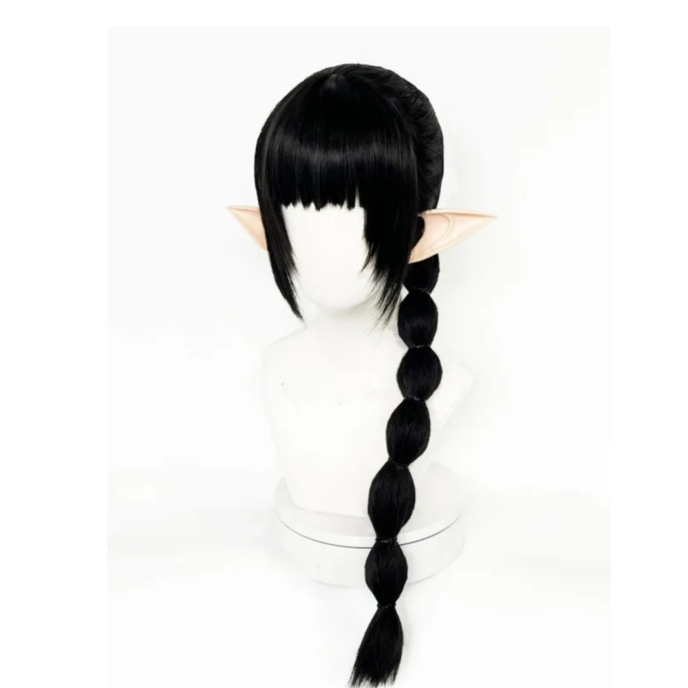 Baldur's Gate 3 Shadowheart Cosplay Wig Heat Resistant Synthetic Hair Carnival Halloween Party Props