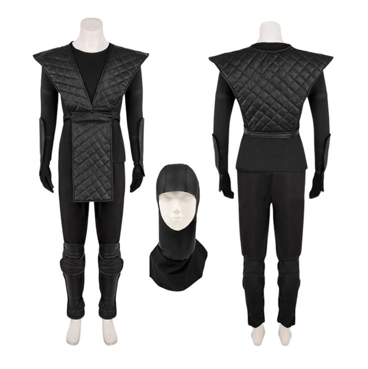 Mortal Kombat Costume Noob Saibot Cosplay Black Ninja Outfit For Adult Unisex Halloween Carnival Suit