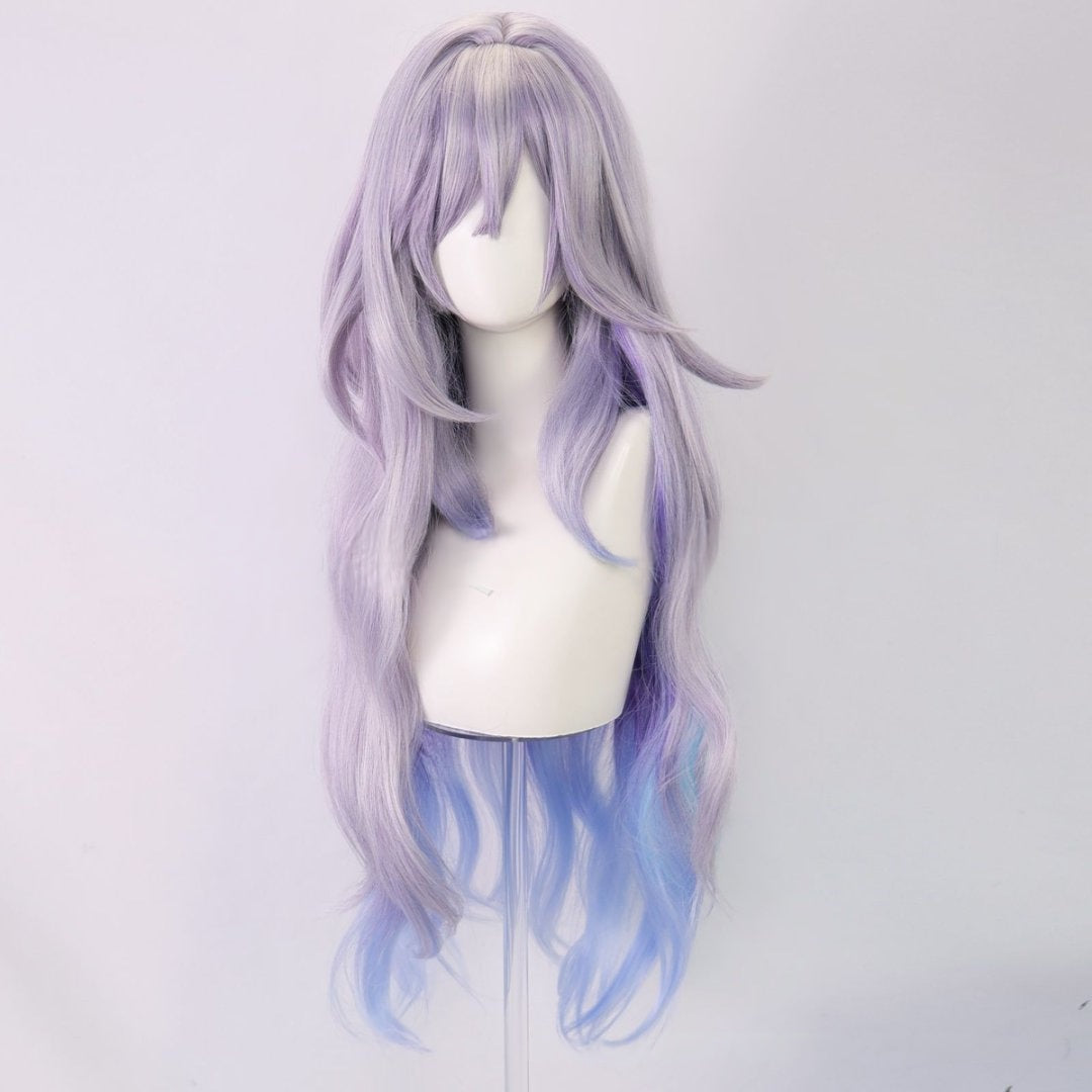 Genshin Impact Costume Skirk Cosplay Blue Dress For Adult Female Halloween Carnival Suit
