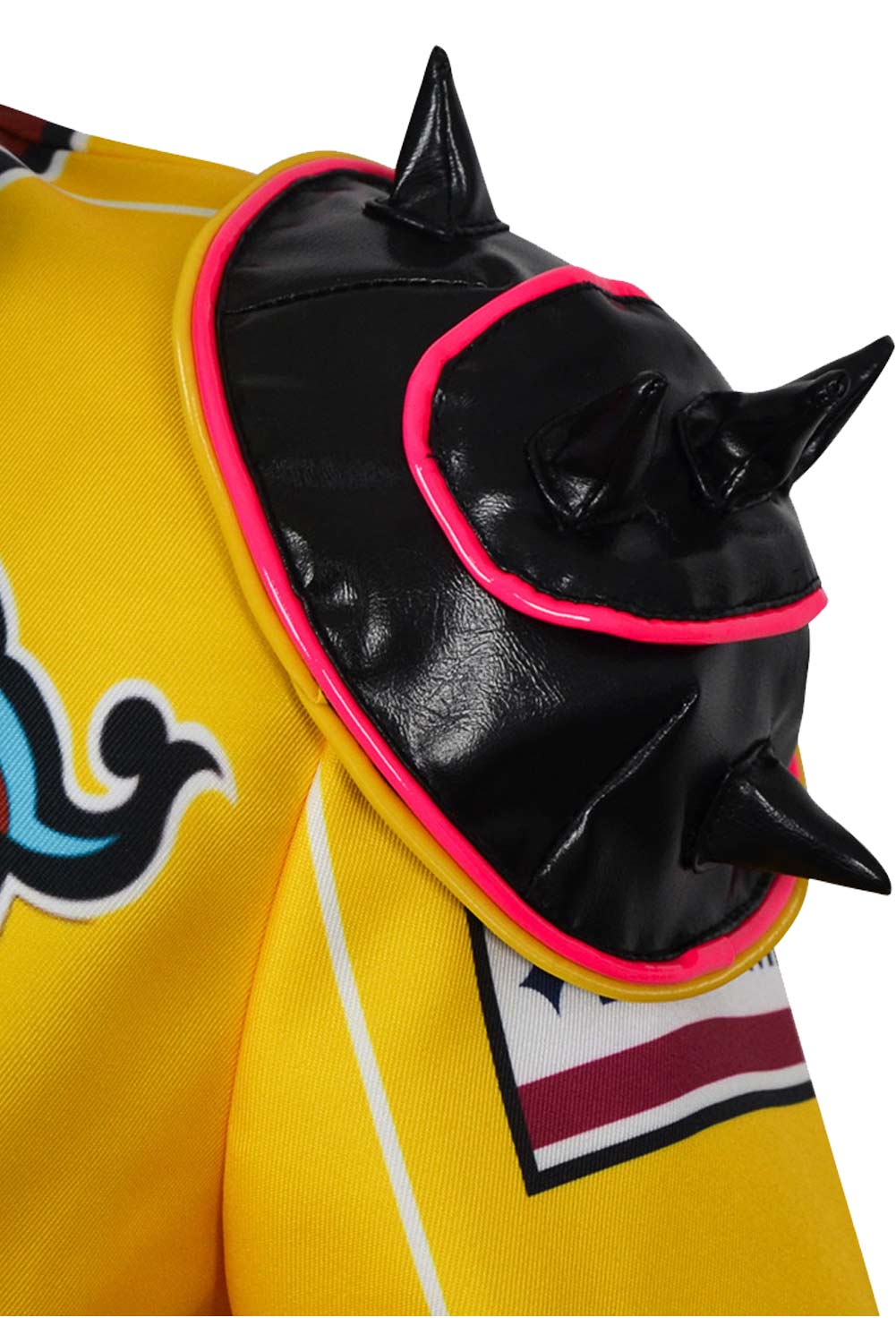 Kpop Demon Hunters Costume Rumi Cosplay Yellow Jacket Black Short Set Outfit For Adult Female Halloween Carnival Suit