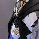 Genshin Impact Costume Skirk Cosplay Blue Dress For Adult Female Halloween Carnival Suit