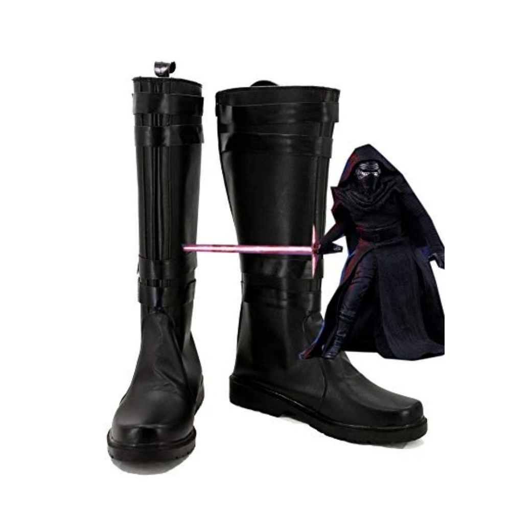 The Force Awakens Kylo Ren Cosplay Shoes