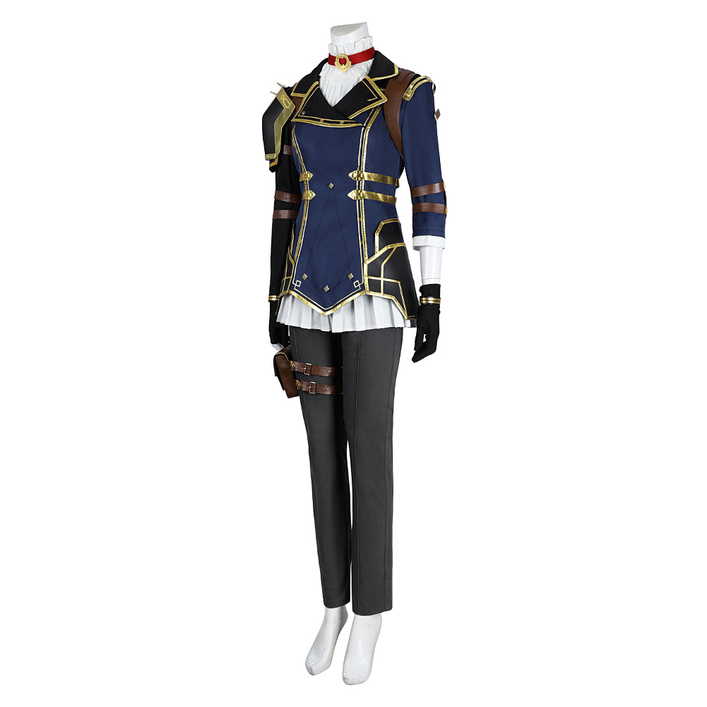 Arcane: League of Legends Season 2 Caitlyn Kiramman The Sheriff of Piltover Outfits Cosplay Costume Halloween Carnival Suit