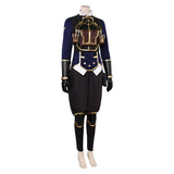 Arcane: League of Legends Season 2 Officer Enforcer Maddie Nolan Blue Uniform Cosplay Costume Outfits