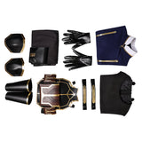 Arcane: League of Legends Season 2 Officer Enforcer Maddie Nolan Blue Uniform Cosplay Costume Outfits