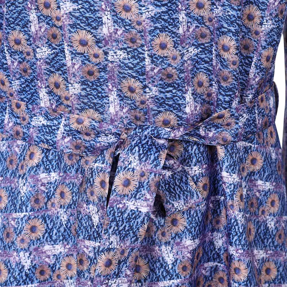 Beetlejuice Beetlejuice Astrid Deetz Printed Dress Cosplay Costume Outfits Halloween Carnival Suit