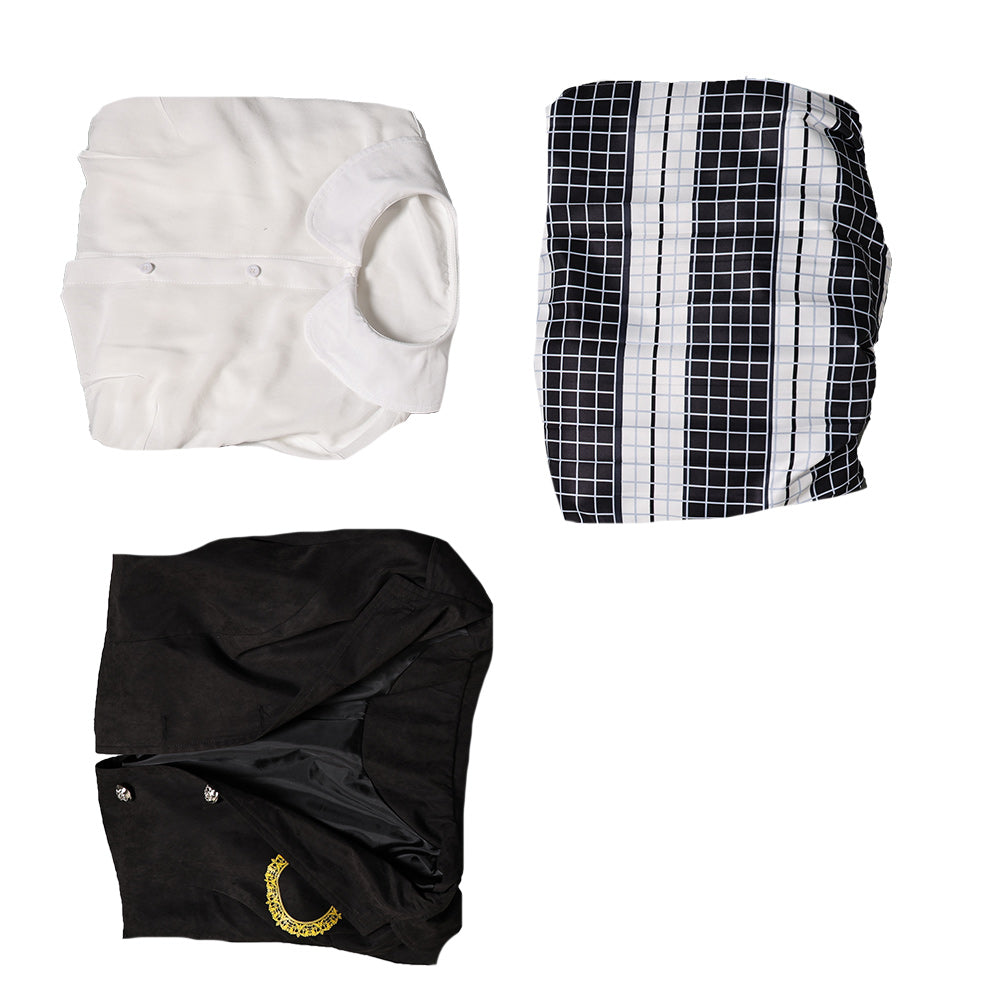 Beetlejuice Beetlejuice Lydia Deetz Black Set Cosplay Costume Outfits Halloween Carnival Suit