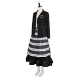 Beetlejuice Beetlejuice Lydia Deetz Black Set Cosplay Costume Outfits Halloween Carnival Suit