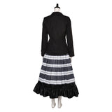 Beetlejuice Beetlejuice Lydia Deetz Black Set Cosplay Costume Outfits Halloween Carnival Suit