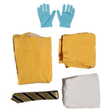 Beetlejuice Bob Yellow Suit Cosplay Costume Outfits Halloween Carnival Suit 