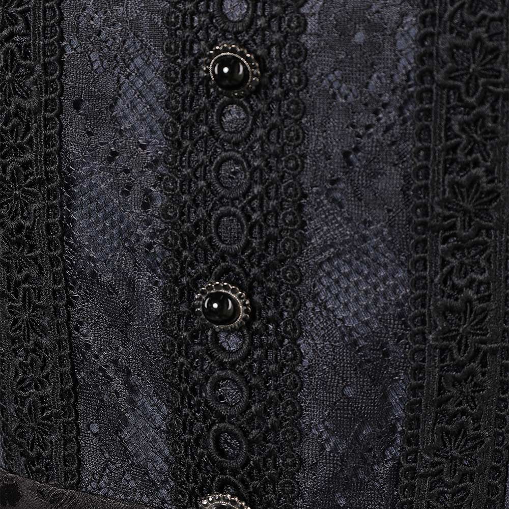 Beetlejuice Season 2 Lydia Deetz Black Sheer Tulle Dress Cosplay Costume Outfits