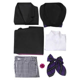 Black Butler Season 4: Public School Arc 2024 Gregory Violet Purple College Set Cosplay Costume Outfits