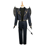 Blue Lock Mikage Reo Halloween Black Devil Suit Cosplay Costume Outfits
