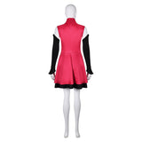 c Charlie Morningstar Red Dress Cosplay Costume Outfits Halloween Carnival Suit Charlie