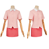 City The Animation Costume Niikura Cosplay Pink Suit For Adult Female Halloween Carnival Suit