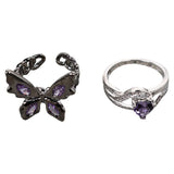 Valorant CLOVE Cosplay Two Ring Set Halloween Carnival Party Props Accessories