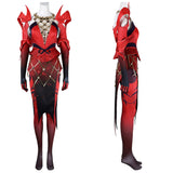 Scarlet Witch Costume Wanda Cosplay Red Emporium Matron Dress For Adult Female Halloween Carnival Suit