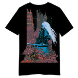 Cyberpunk 2077 Tarot The Empress Black 3D Printed T-shirt Cosplay Costume Outfits Halloween Carnival Suit