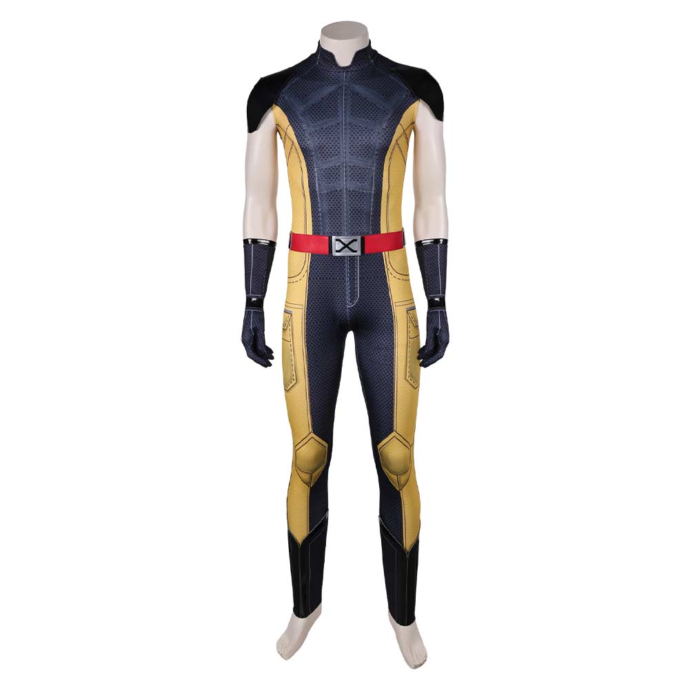Deadpool & Wolverine Wolverine Black Suit Cosplay Costume Outfits Halloween Carnival Suit