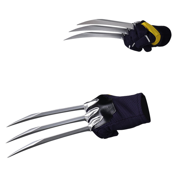 wolverine krallen handschuhe Deadpool & Wolverine Wolverine Logan Gloves Claws Cosplay Accessories& –  Cosplaysky.ca