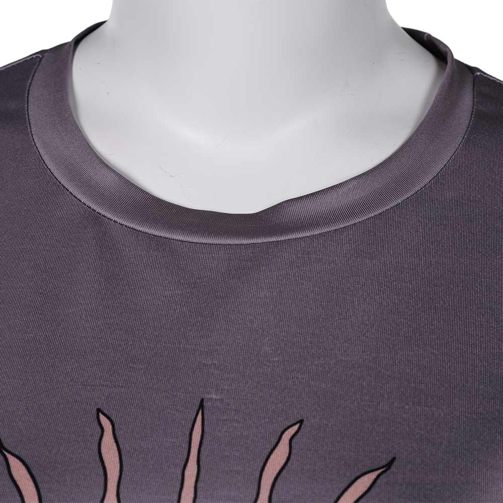 Deadpool & Wolverine X-23 Laura Kinney Gray Printed T-Shirt Cosplay Costume