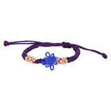 Kpop Demon Hunters Jinu Cosplay Blue Braided Bracelet Unisex Halloween Carnival Party Props Accessories