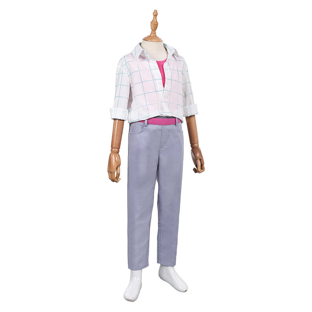Demon Hunters Jinu Kids Cosplay Costume Halloween Carnival Party Suit