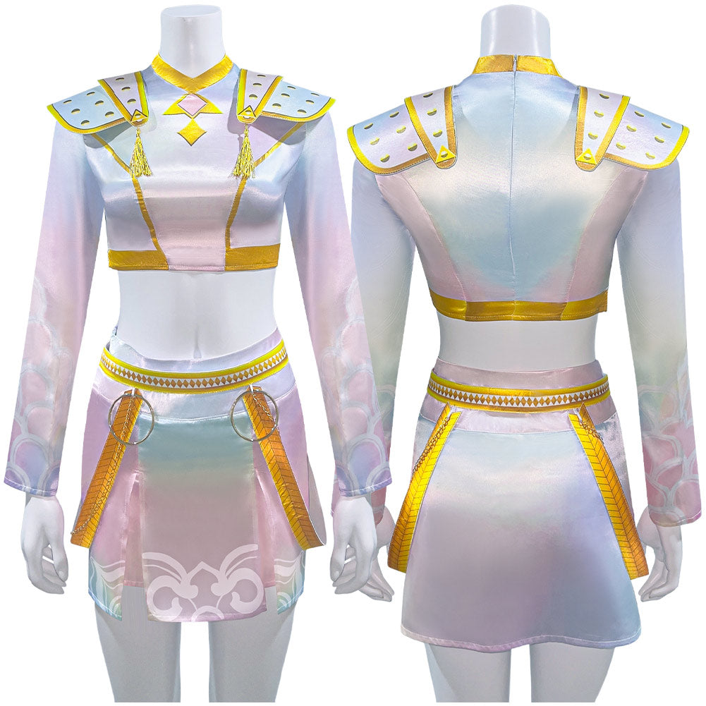 Demon Hunters Zoey Cosplay Costume For Adult Man Female Halloween Carnival Suit