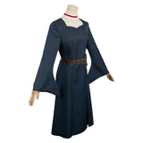 Dungeon Meshi Donato Marcille Dark Blue Dress Cosplay Costume Outfits