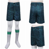 Elio 2025 Kids Cosplay Costume Green Pant Sock Set For Unisex Children Halloween Carnival Suit