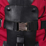 Fallout 2024 TV  Knight Titus Maximus Red Suit Cosplay Costume Outfits Halloween Carnival Suit