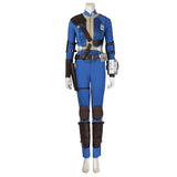 Fallout Lucy Vault Dweller Vault 33 Game Character Blue Suit Cosplay Costume Prop Outfits Halloween Carnival Suit