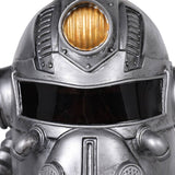Fallout Maximus Cosplay Silvery Latex Masks Helmet Masquerade Halloween Party Costume Props