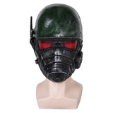 Fallout TV Soldier Cosplay Black Latex Masks Helmet Masquerade Halloween Party Costume Props