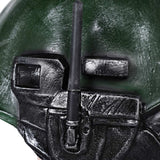 Fallout Soldier Cosplay Black Latex Masks Helmet Masquerade Halloween Party Costume Props