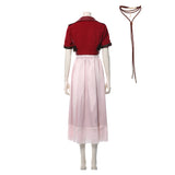 Final Fantasy Costume Aerith Cosplay For Adult Man Female Halloween Carnival Suit