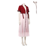 Final Fantasy Costume Aerith Cosplay For Adult Man Female Halloween Carnival Suit