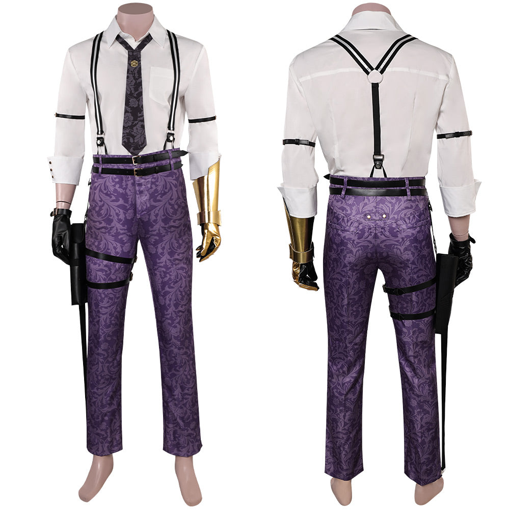 Final Fantasy Costume Vincent Valentine Cosplay For Adult Man Female Halloween Carnival Suit